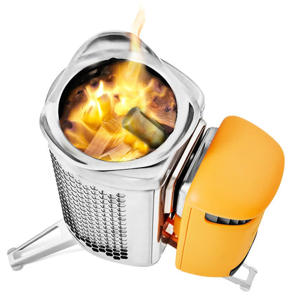 Orange BioLite CampStove Complete Cook Kit