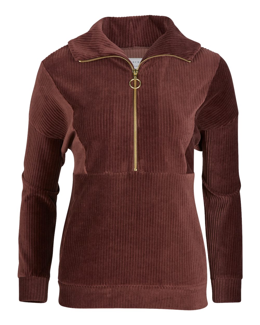 Women's Manchester Corded Quarter-Zip Pullover - BW5203