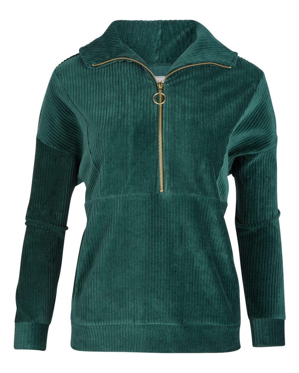 Women's Manchester Corded Quarter-Zip Pullover - BW5203