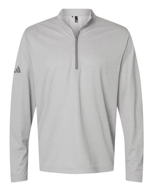 Men's Space Dyed Quarter-Zip Pullover - A593