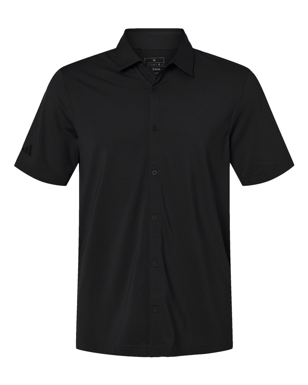 Men's Full Button Down Short Sleeve Shirt - A595