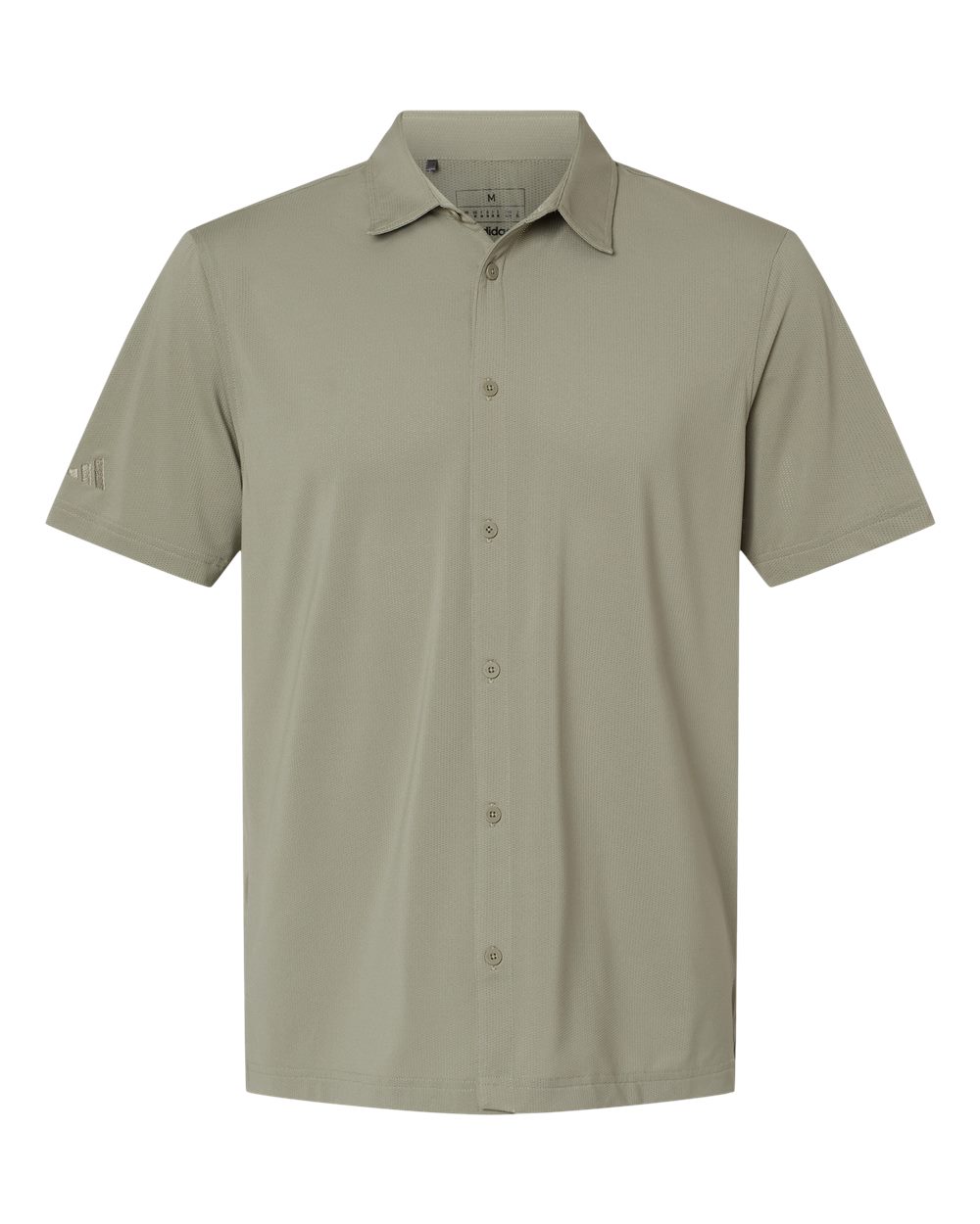 Men's Full Button Down Short Sleeve Shirt - A595
