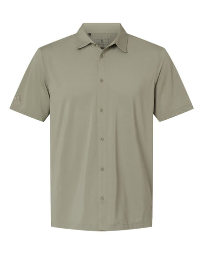 Men's Full Button Down Short Sleeve Shirt - A595