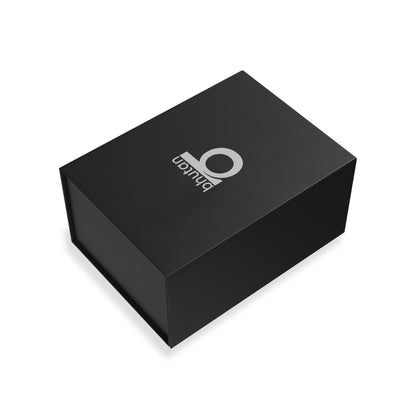 Small matte black magnetic gift box