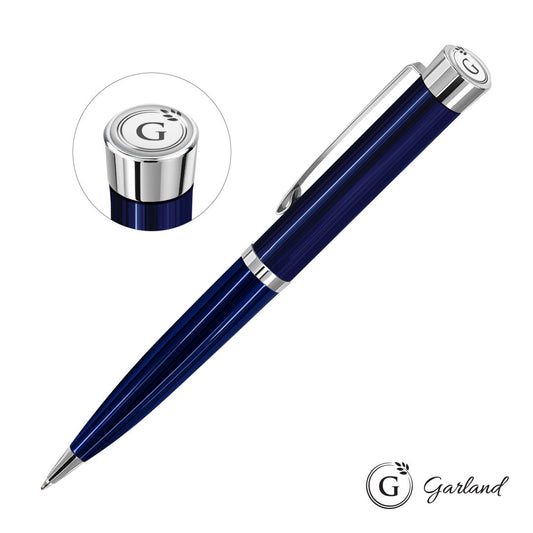 Garland® Executive Color Ballpoint Twist Pen - Chrome