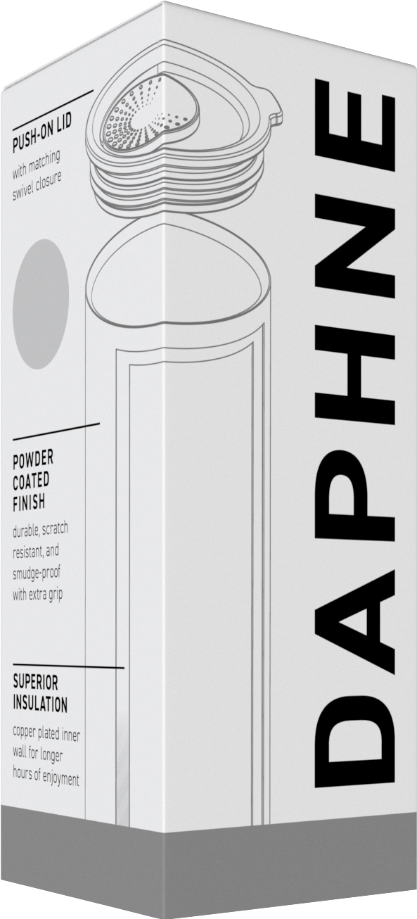 matte white 11 oz daphne