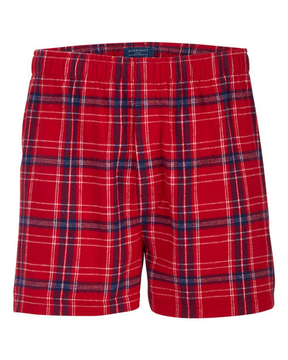Men's Double Brushed Flannel Boxers - BM6701