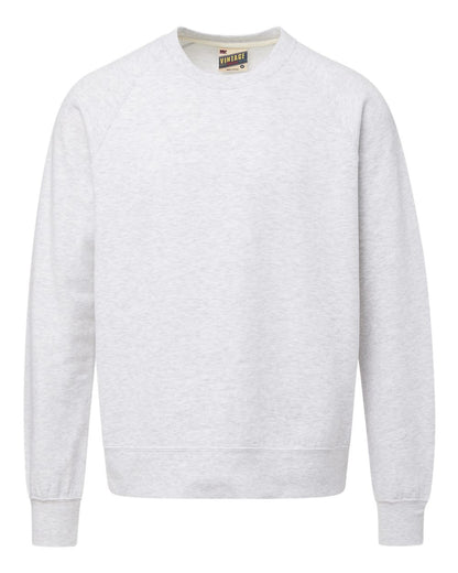 Men's Vintage Fleece Raglan Crewneck Sweatshirt - 17116