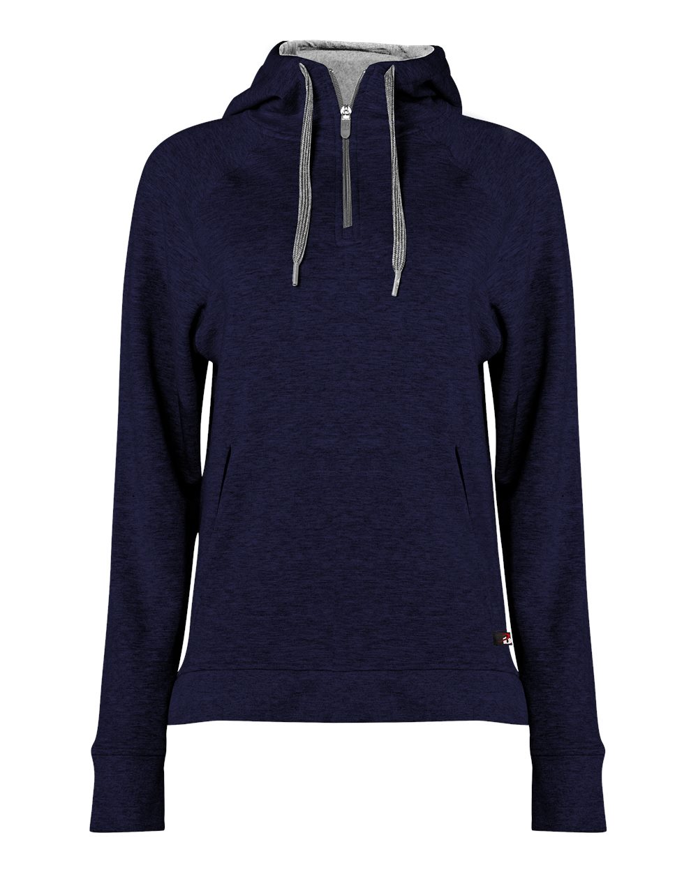 Women's FitFlex French Terry Quarter-Zip Hooded Pullover - 1051