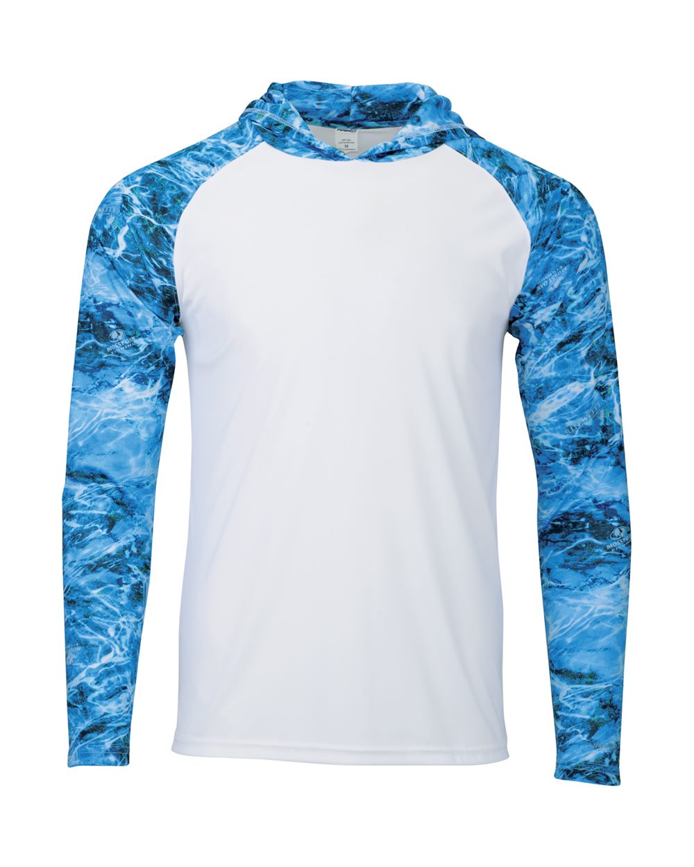 Men's Biloxi Performance Colorblocked Hooded Long Sleeve T-Shirt - 241