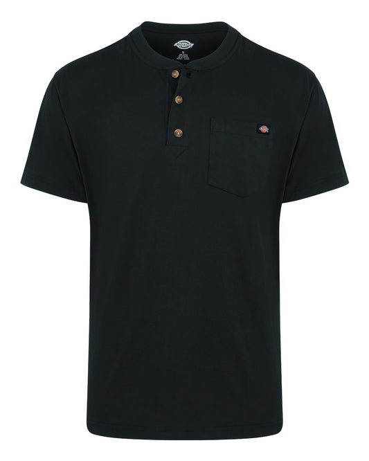 Men's Tall Heavyweight Traditional Short Sleeve Henley - WS51T