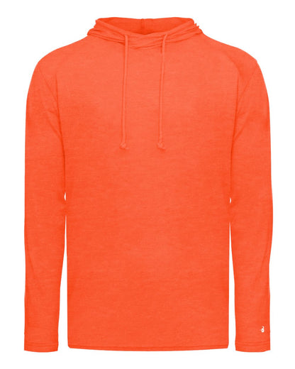 Men's Tri-Blend Surplice Hooded Long Sleeve T-Shirt - 4905