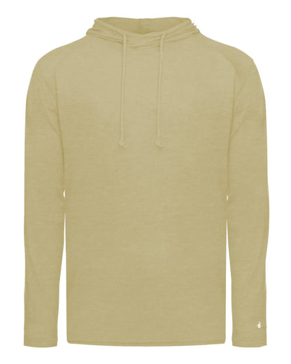 Men's Tri-Blend Surplice Hooded Long Sleeve T-Shirt - 4905