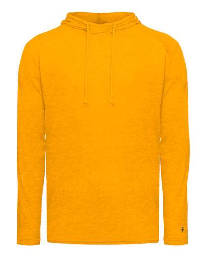 Men's Tri-Blend Surplice Hooded Long Sleeve T-Shirt - 4905