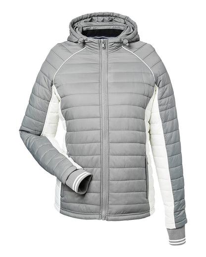 Women's Nautical Mile Hooded Puffer Jacket - N17187