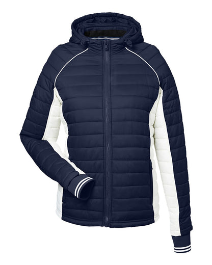 Women's Nautical Mile Hooded Puffer Jacket - N17187