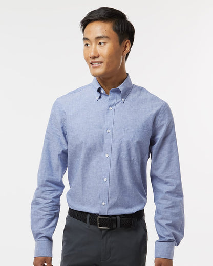 Men's Cotton-Linen Shirt - 13TH107
