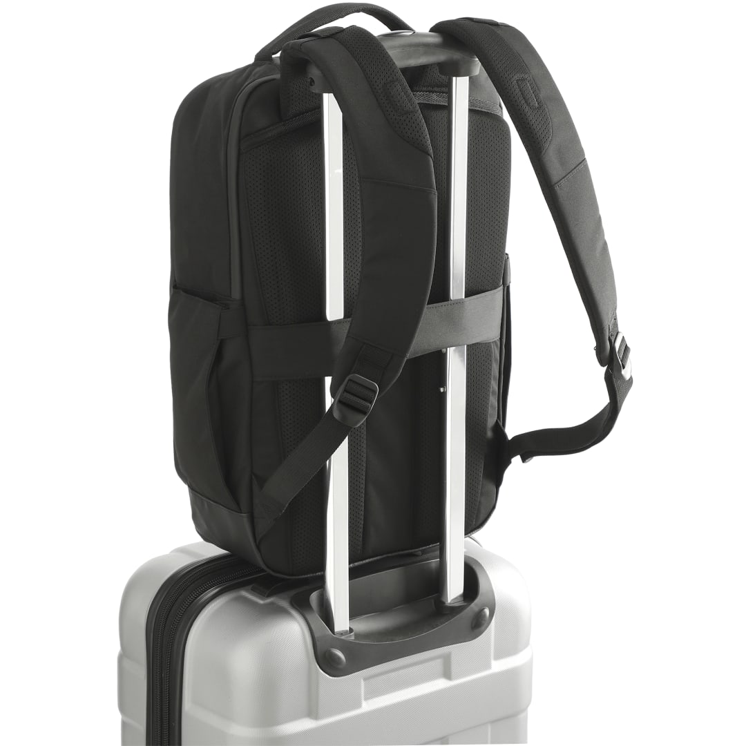 Front View of Black elleven™ Versa 15" Computer  DayPack