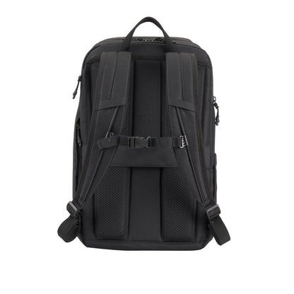 Front View of Black Elleven Orion Recycled 15" Laptop Backpack