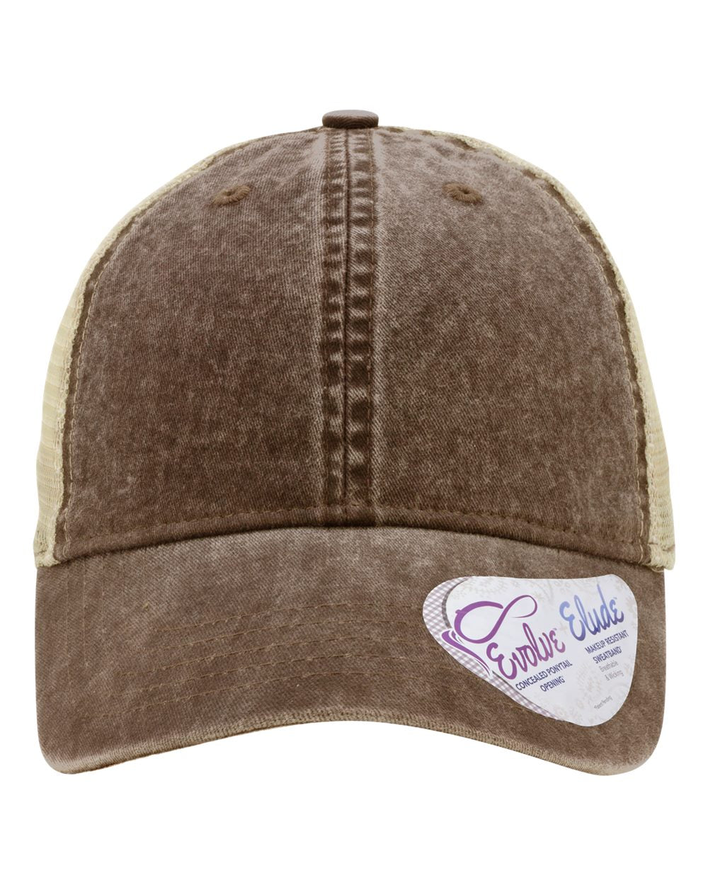Women's Washed Mesh-Back Cap - TESS