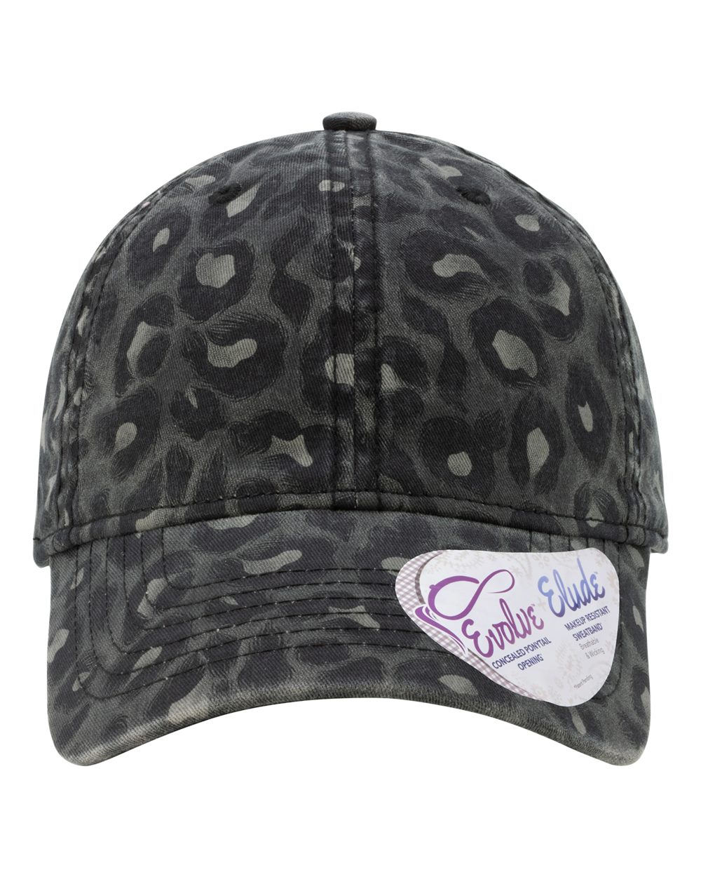 Women's Garment-Washed Fashion Print Cap - HATTIE