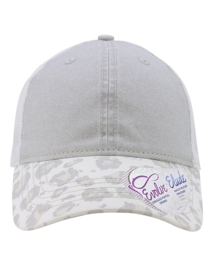 Women's Printed Bill with Mesh Back Cap - JANET