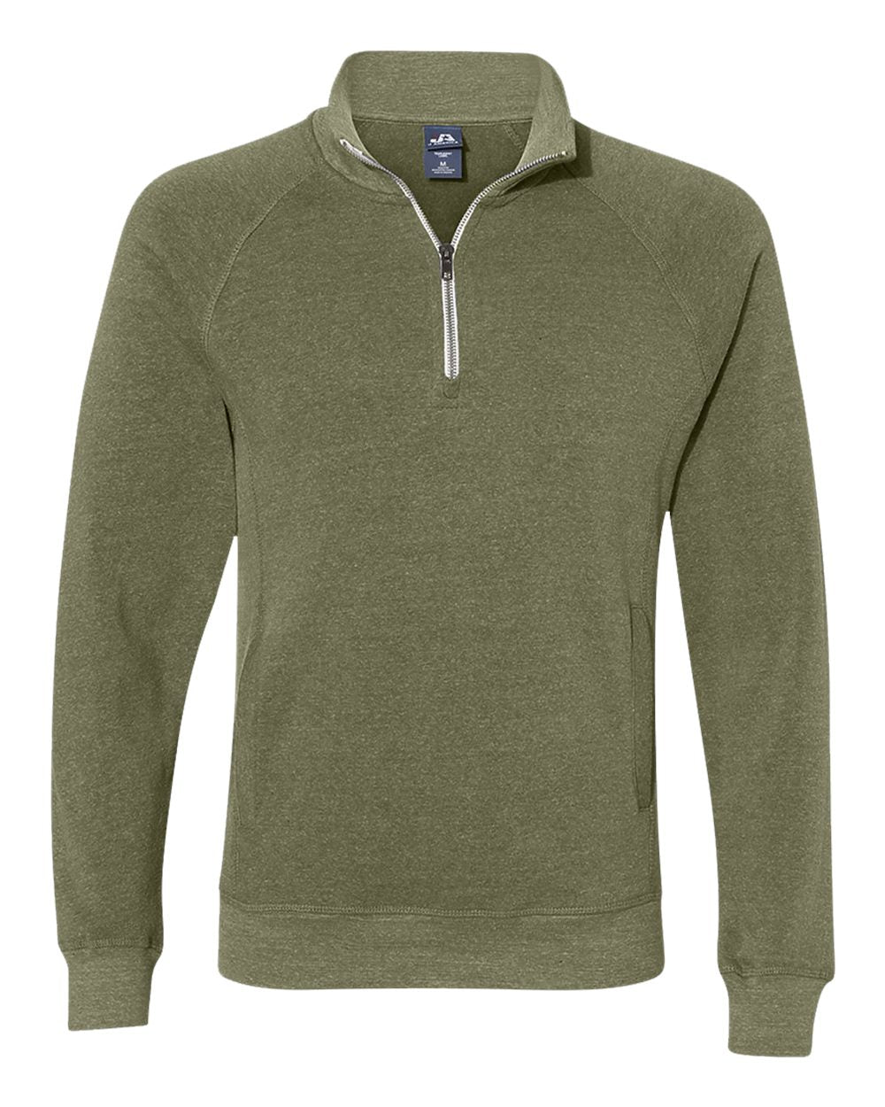 Men's Triblend Quarter-Zip Sweatshirt - 8869