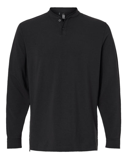 Men's Henley Long Sleeve T-Shirt - A597