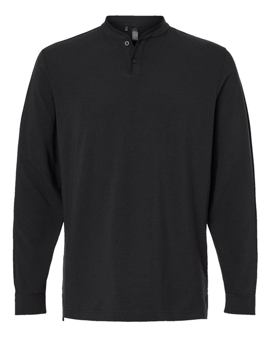 Men's Henley Long Sleeve T-Shirt - A597