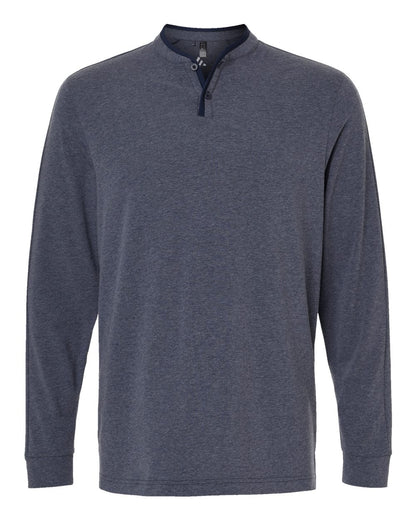 Men's Henley Long Sleeve T-Shirt - A597