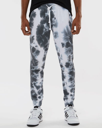 Unisex Tie-Dyed Fleece Joggers - 8884
