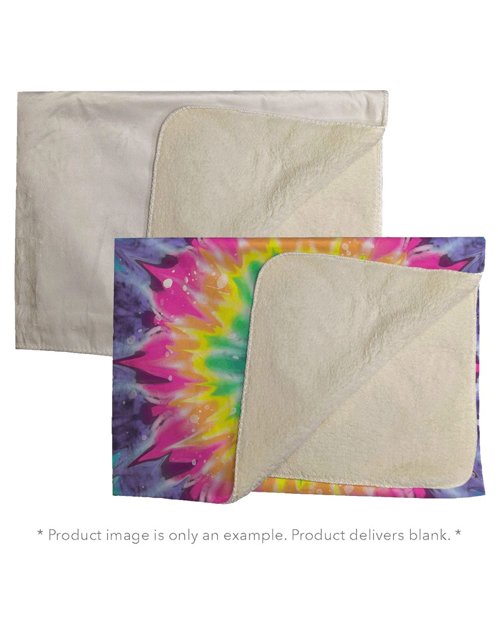 Sublimation Micro Mink Sherpa Plush Blanket - PSB5060MS