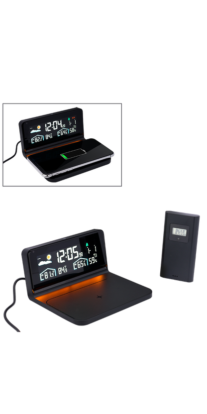 Digital Weather Station and Wireless Charger