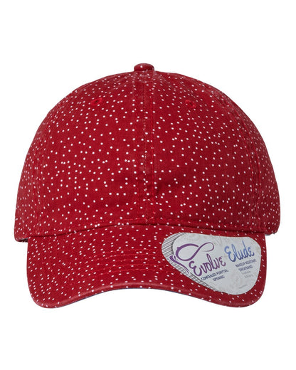 Women's Garment-Washed Fashion Print Cap - HATTIE