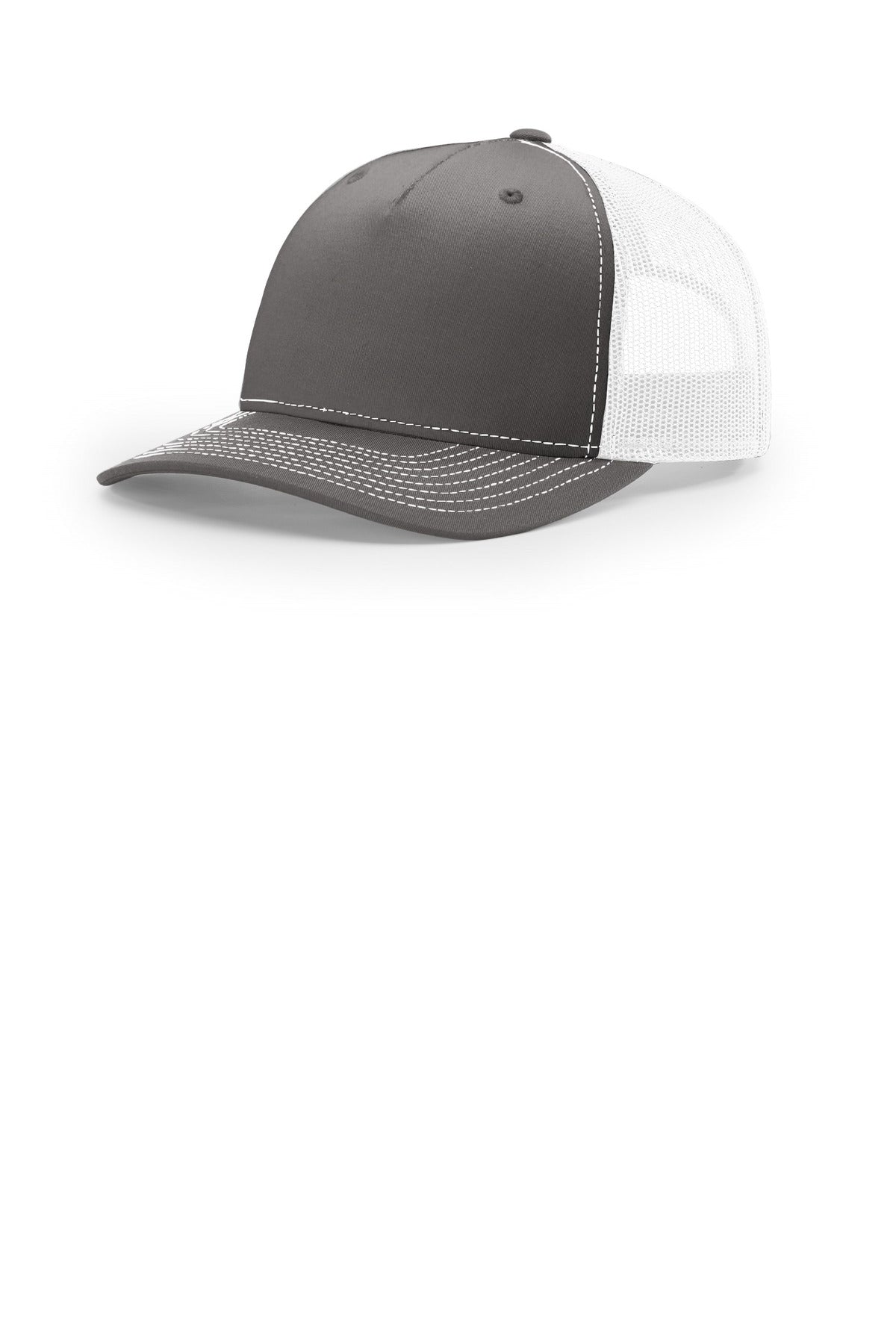 SanMar 112FP_charcoalwhite_hat_detail.jpg