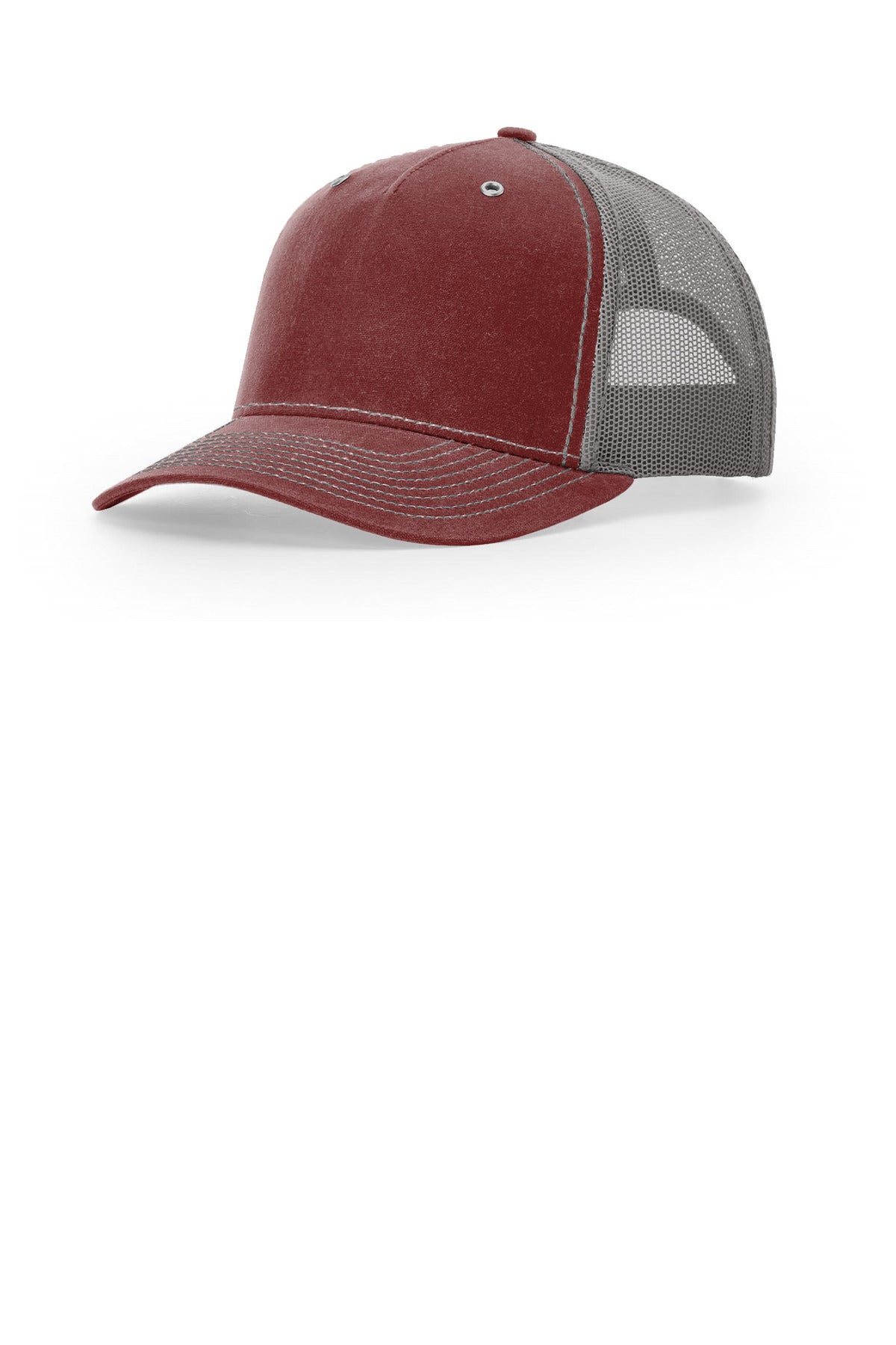 SanMar 112WH_burntredcharcoal_hat_detail.jpg