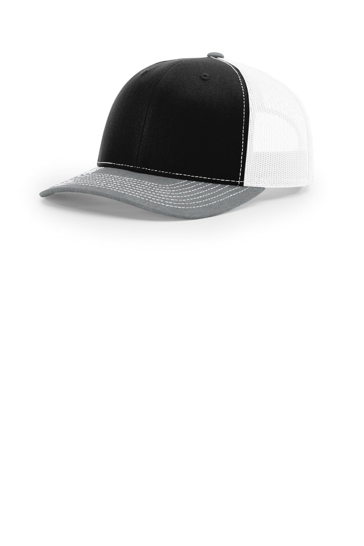 SanMar 112_blackwhiteheathergrey_hat_detail.jpg