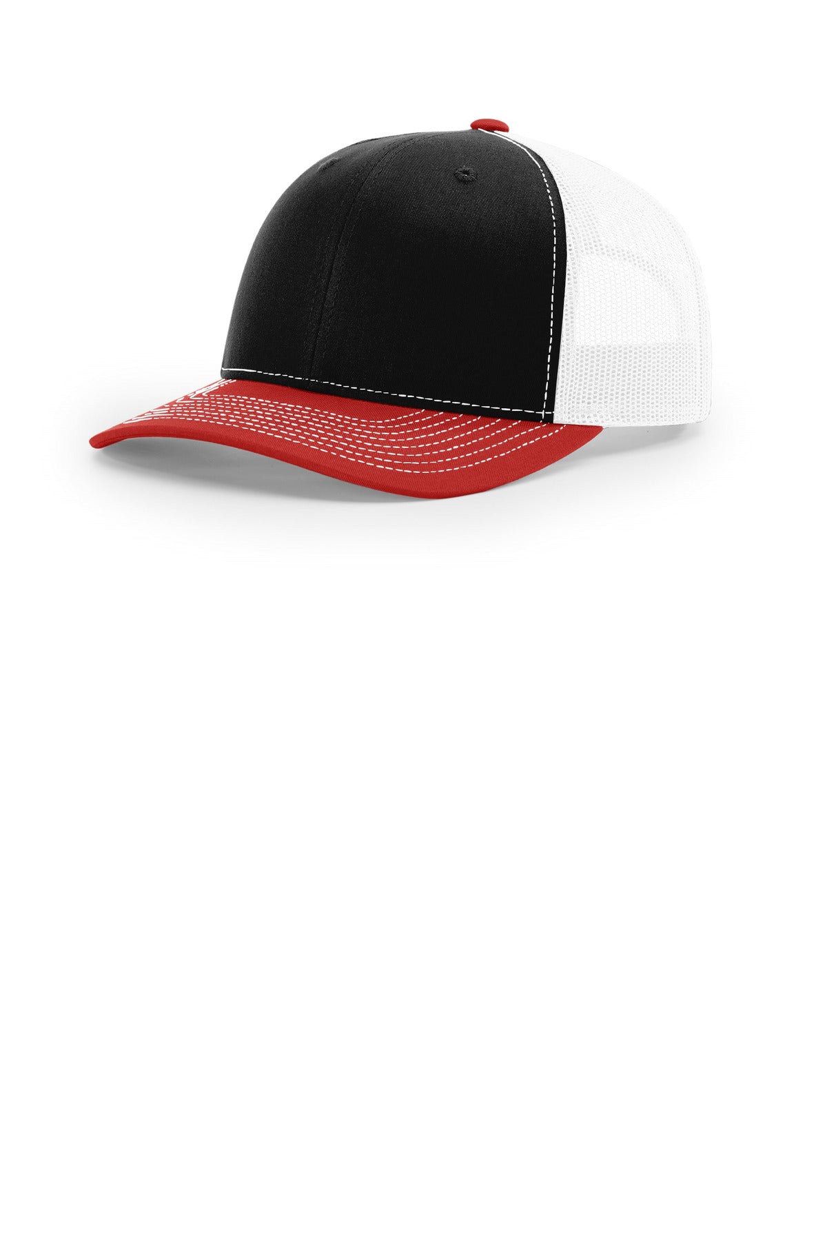 SanMar 112_blackwhitered_hat_detail.jpg