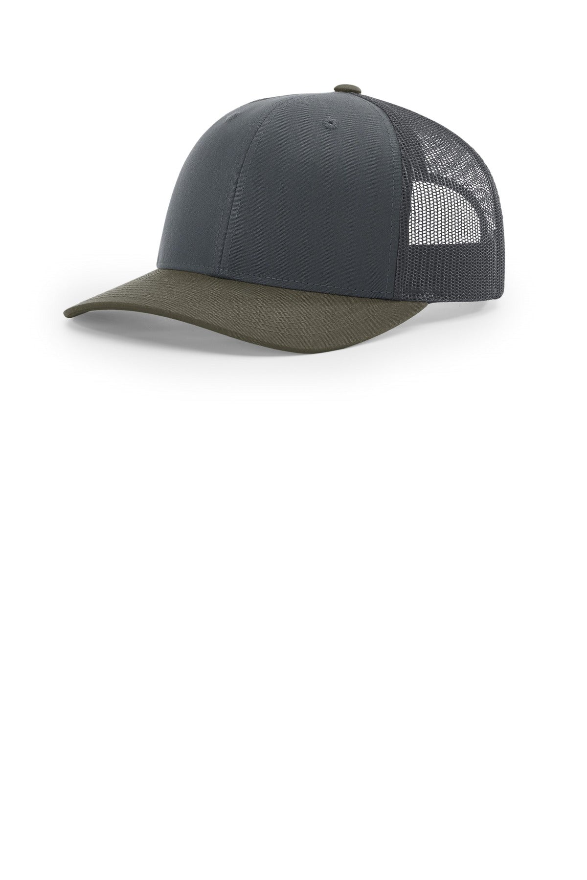SanMar 112_gunmetalgunmetalchocolatechip_hat_detail.jpg