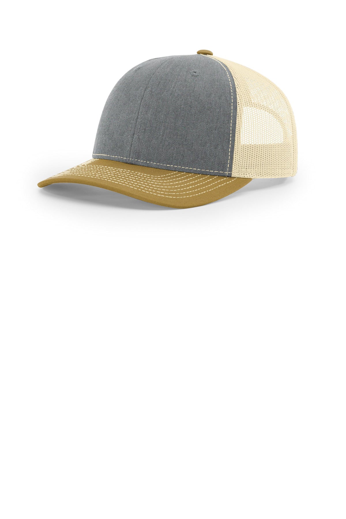 SanMar 112_heathergreybirchambergold_hat_detail.jpg
