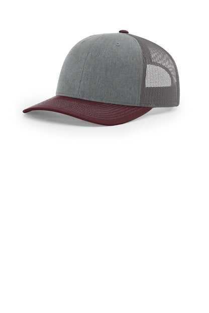 SanMar 112_heathergreycharcoalmaroon_hat_detail.jpg