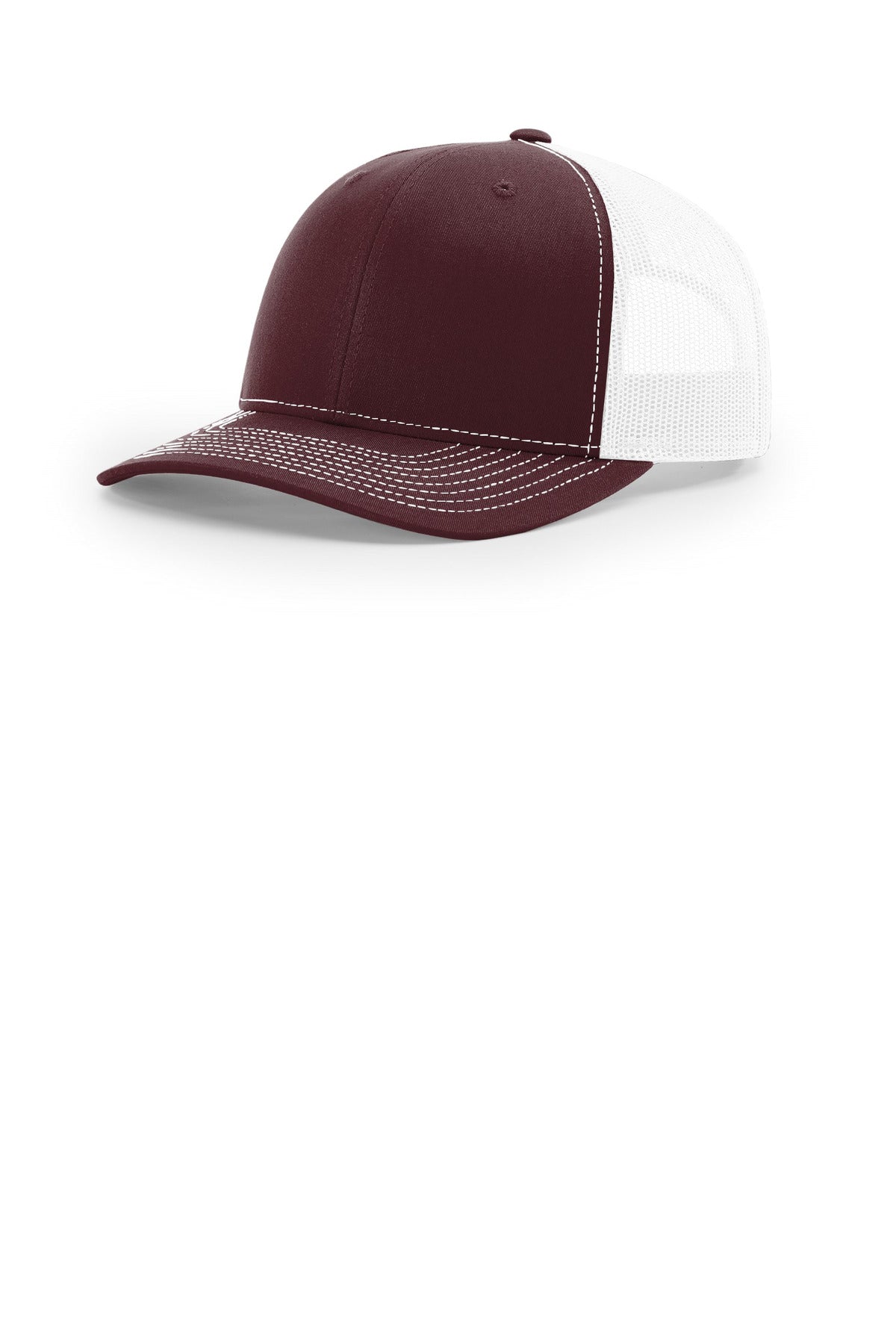 SanMar 112_maroonwhite_hat_detail.jpg