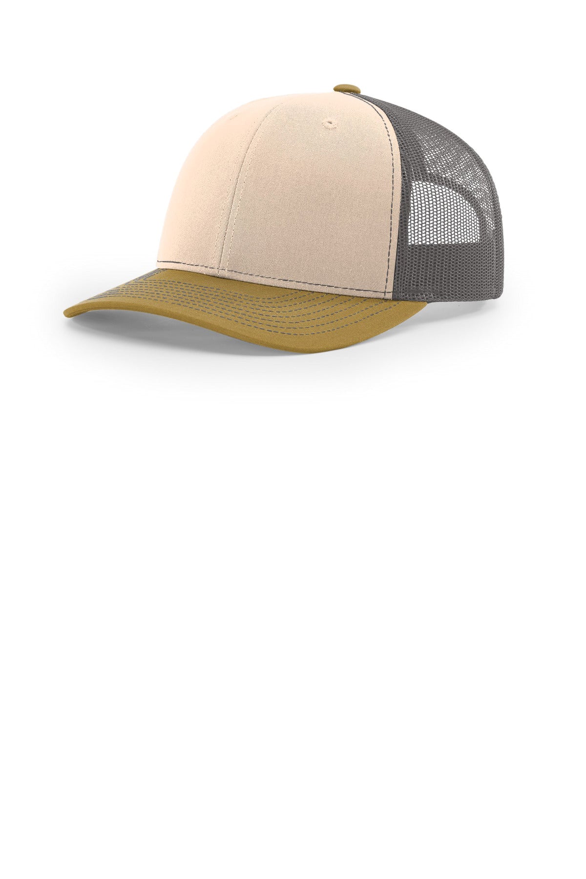 SanMar 112_minkbeigecharcoalambergold_hat_detail.jpg