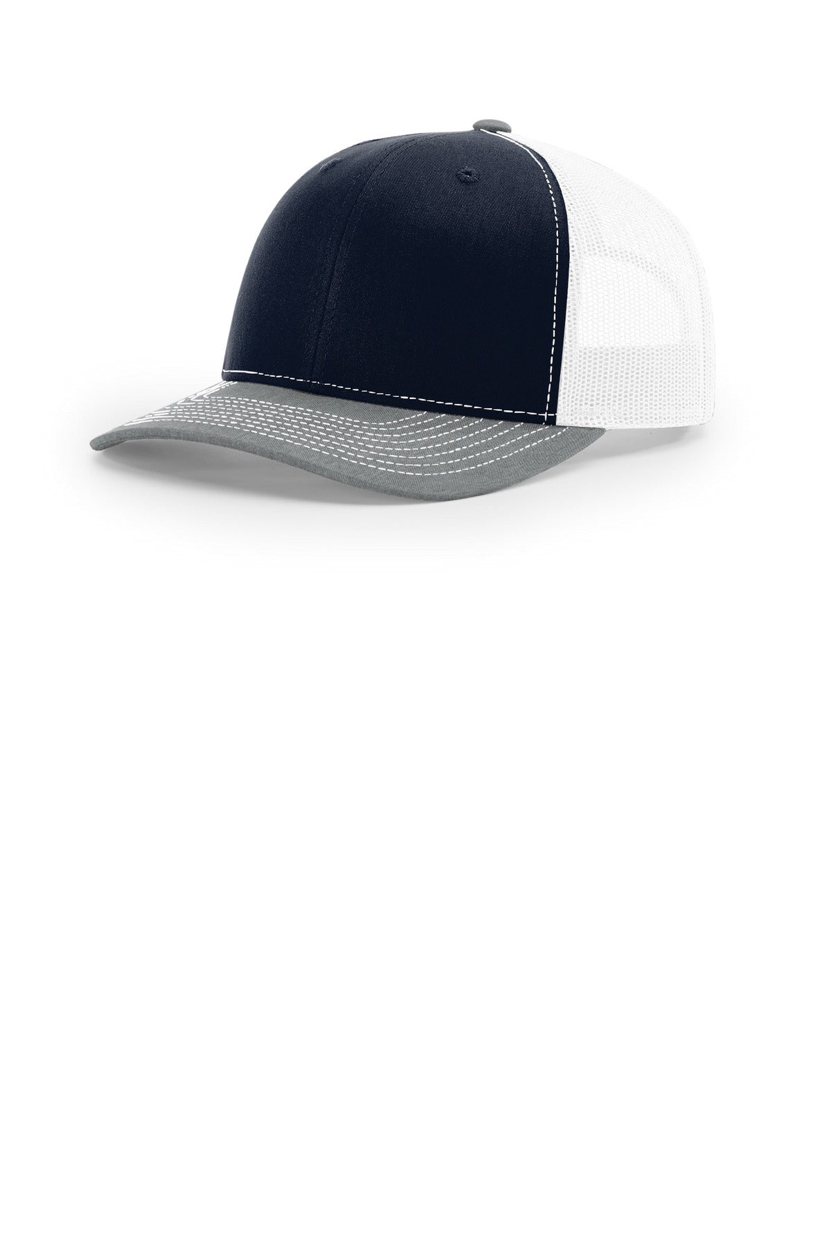 SanMar 112_navywhiteheathergrey_hat_detail.jpg