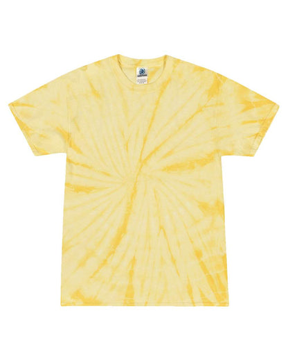 Unisex Multi-Color Tie-Dyed T-Shirt - 1000