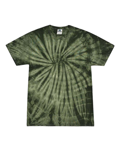 Youth Multi-Color Tie-Dyed T-Shirt - 1000Y