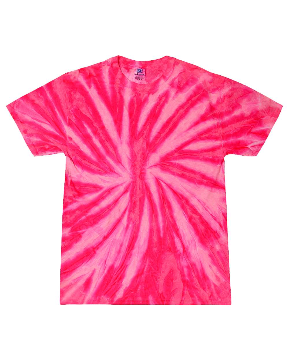 Youth Multi-Color Tie-Dyed T-Shirt - 1000Y