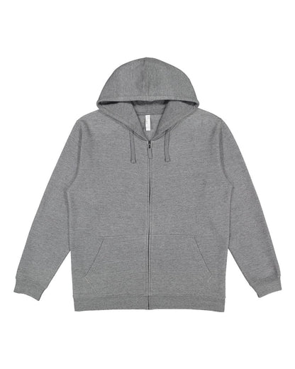 Unisex Full-Zip Fleece Hoodie Sweatshirt - 6927