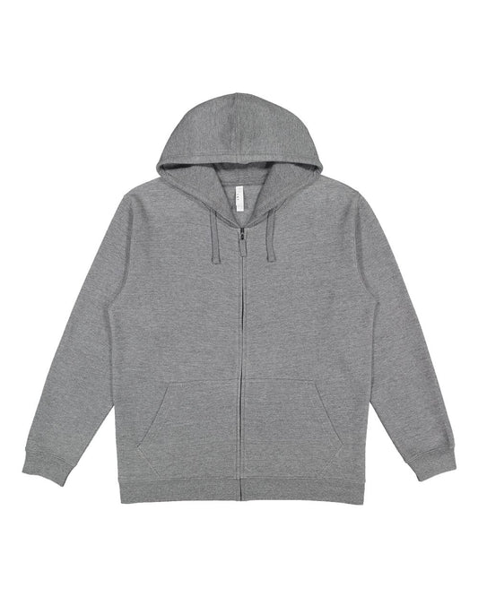 Unisex Full-Zip Fleece Hoodie Sweatshirt - 6927