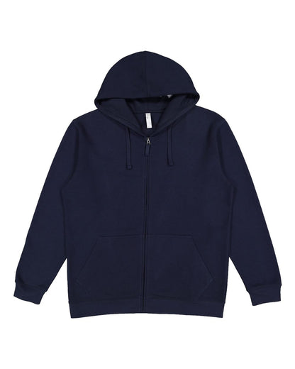 Unisex Full-Zip Fleece Hoodie Sweatshirt - 6927